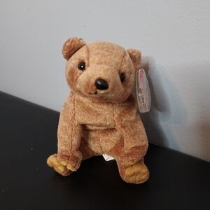 Ty Pecan The Bear 1999 Beanie Baby